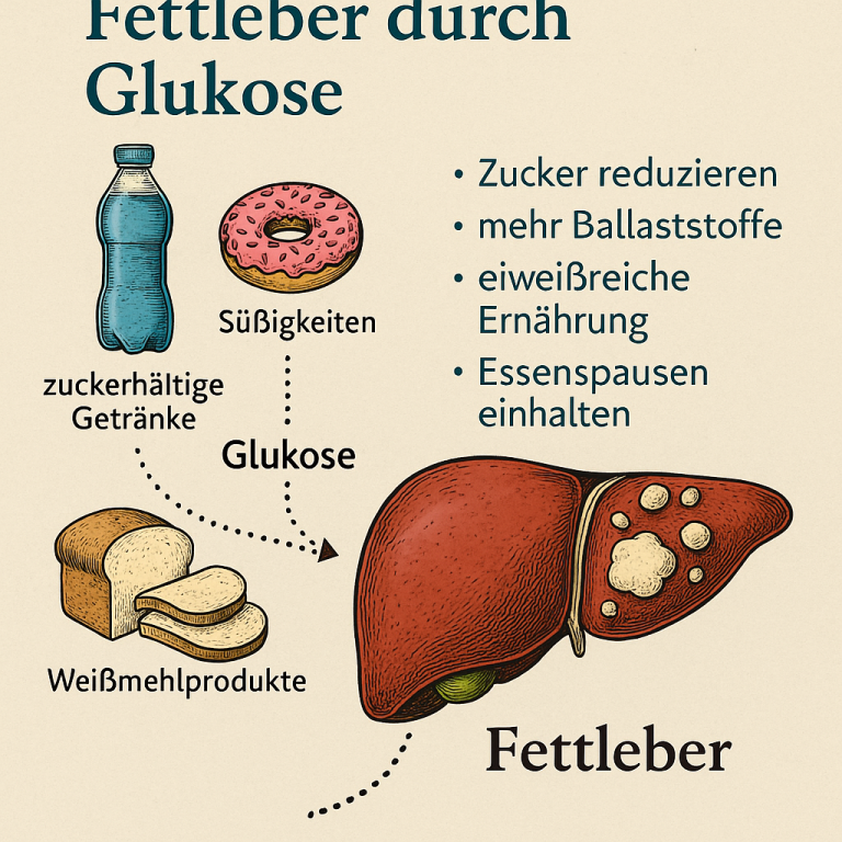 Lavida Medizentrum Kamenz / Fettstoffwechsel Fettleberprävention durch Glukose: Lebensmittel und Tipps zur Zuckerreduktion.